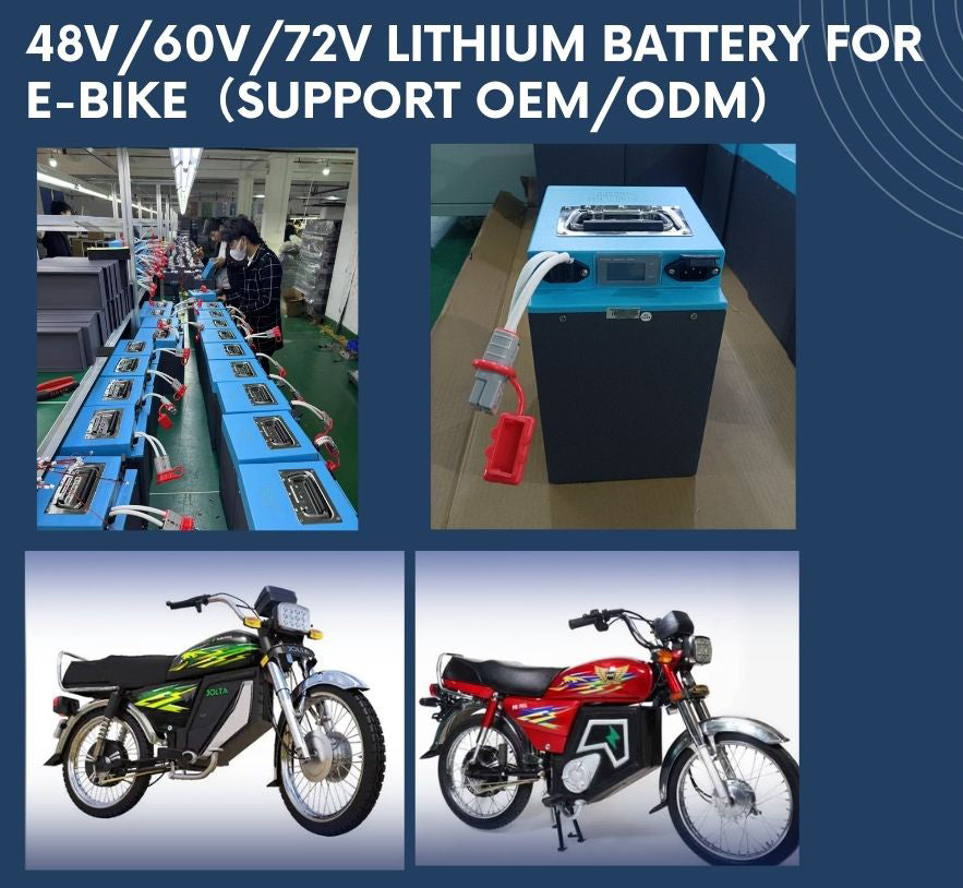 48V/60V/72V Ebike/Motorcycle Lithium Battery