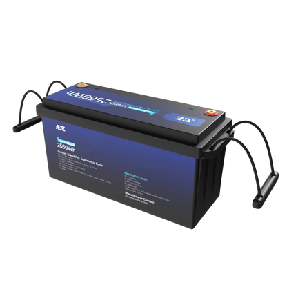 ACEnergy 12V 200Ah LiFePO4 Li-Ion Battery supply 12.8V 2560Wh notes
