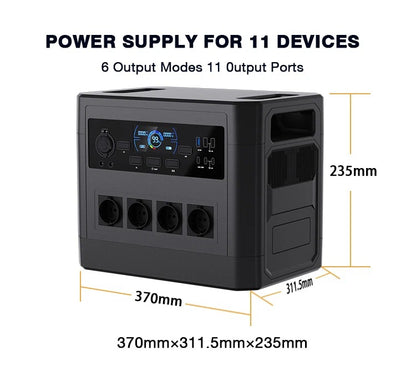 【EU Warehouse】XP2000 2016Wh 2000W Acenergy Best Portable Power Station